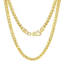 Collana In Franco D'Oro Giallo