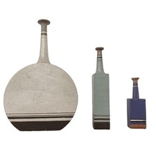 Set of decorative terracotta vases in the style of Bruno Gambone, Italy, 1970s