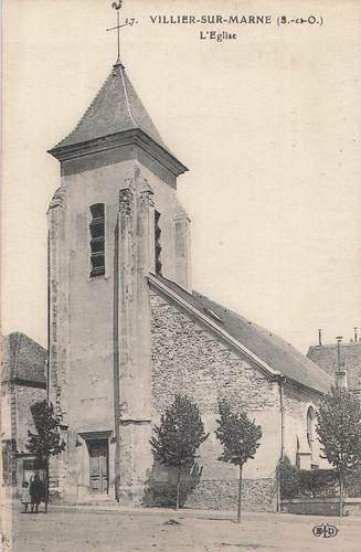Villiers sur marne eglise - 94, villiers-sur-marne
