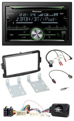 Pioneer volante bluetooth dab - pioneer,