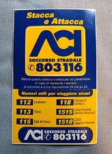 ACI SOCCORSO STRADALE ADESIVO