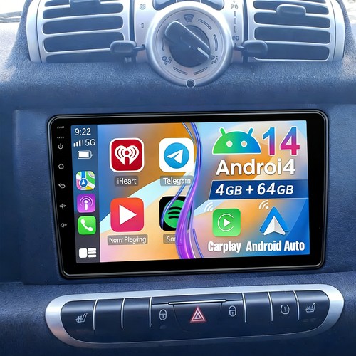 2din 64g per smart fortwo - 4+64g,