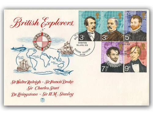 Francobollo postale explorers - postale,