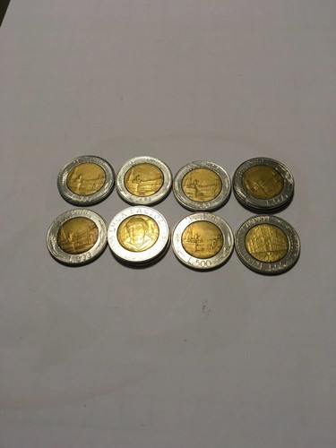 500 lire italia - lire, circolate