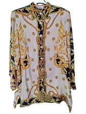 Camicia SETA vintage sartoriale  made in Italy 