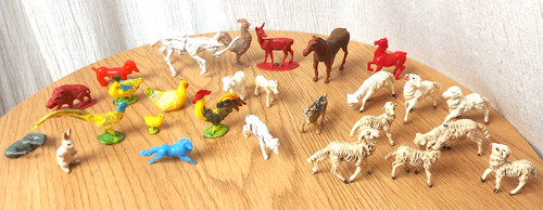 Lotto animali fattoria presepe