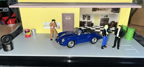 Diorama con porsche 356 43 - diorama, 1:43