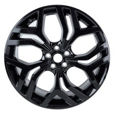1x Cerchio in lega originale 20" nero lucido per Range Rover Evoque 5079 Treevo 