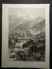 Moncenisio veduta susa - moncenisio,