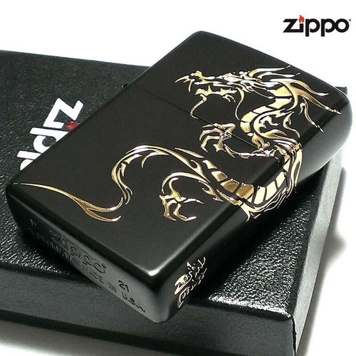 Zippo drago oro scultura - zippo:,