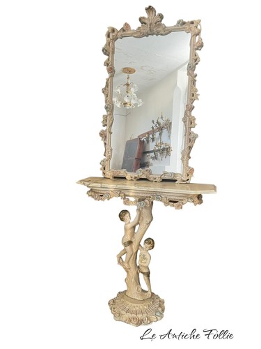 Elegante specchiera con - **elegante,
