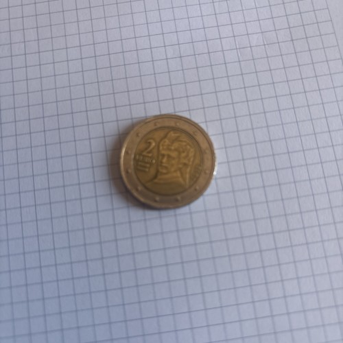 Moneta euro rara - da,