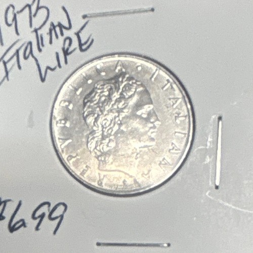 1973 italian republic - lire, .50