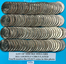 Eisenhower IKE Dollar Coin Lot