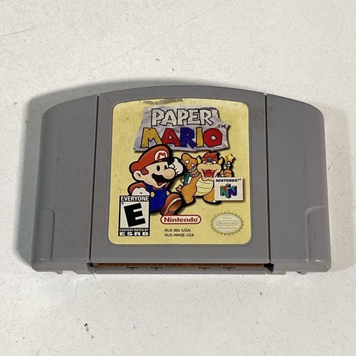 Cartuccia gioco paper mario - paper,
