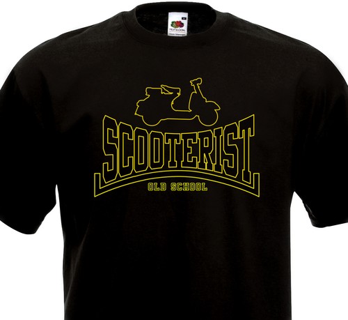 Tee shirt scooterist - tee,