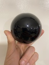 Sfera Di Ossidiana Nera Naturale  - 7 Cm di Diametro - Divinazione Cristallo