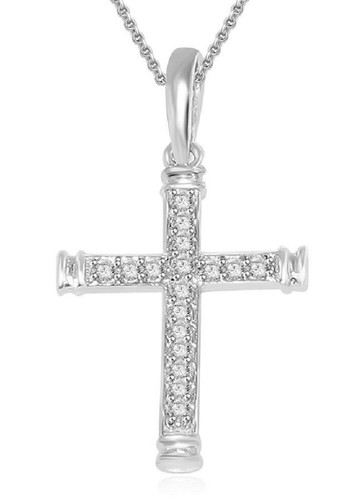Collana con ciondolo - , croce