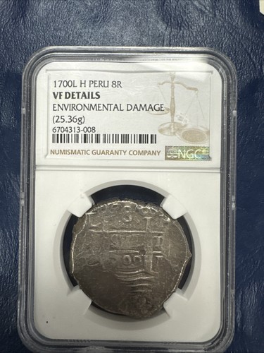 1700 perù reales vf - 8,