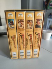 Indiana jones box vhs - box, 4