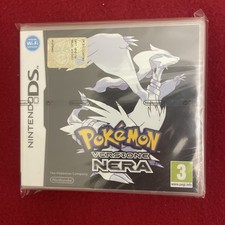 POKEMON VERSIONE NERA NINTENDO DS ORIGINALE NUOVO SIGILLATO NEW SEALED MINT