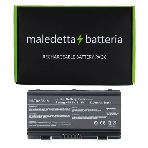 Batteria nera 1 v 5200 - nera,