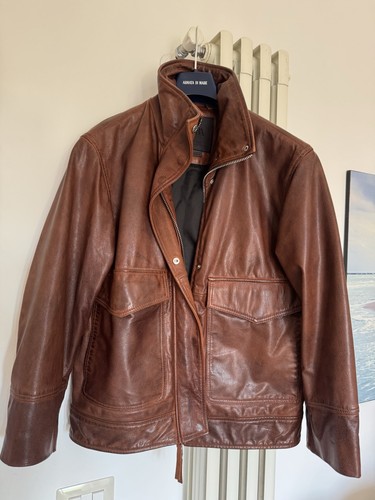 Bomber vera pelle donna zara - vera,
