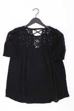 ✨ Zara camicetta per le signore taglia 38, M nero di cotone ✨