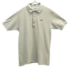Lacoste Patch Polo Shirt Gray