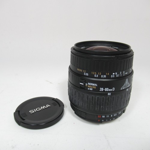 Sigma zoom 5 - 28-80, 3,5-5,6