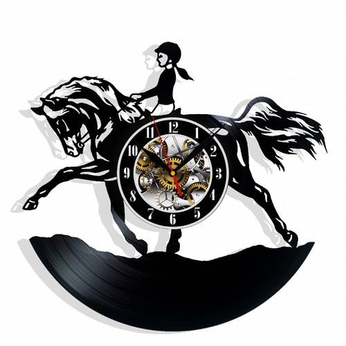 Orologio parete vinile - da,