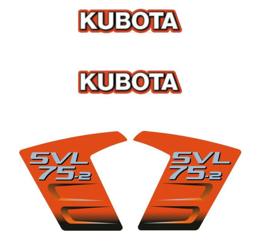 Kit decalcomanie kubota svl - kubota,