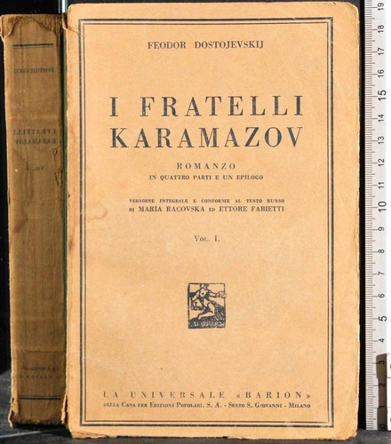 Fratelli karamazov vol 1 - i,