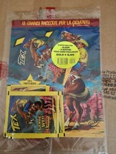 TEX - ALBUM FIGURINE PANINI DA BUSTA EDICOLA, INTEGRO INCELOFANATO - CON BUSTINE