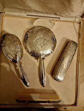 SET DA TOELETTA PUNZONATO ARGENTO 800 ANNI 40