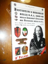 DISTINTIVI E MEDAGLIE DELLA RSI 1943/5 LEGIONE SS ITALIANA BADGE AND MEDAL 2°VOL