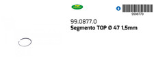 99.0877.0 Segmento Ø47x1,5