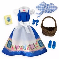 Disney Store Belle Set Abito + Accessori La Bella e la Bestia Disney Princess 