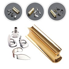  Accessori Chitarra Acustica Slide Picks Set Slider per Puntatore Elettrico