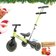 XJD 4 in 1 Triciclo per Bambini Con Putter Staccabile Bicicletta Equilibrio Adat