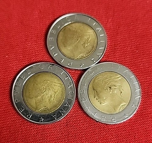 Lotto monete dall italia - 3,