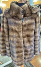 Giacca Pelliccia Visone Con