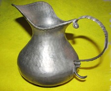 Caraffa peltro marchiata - caraffa, -marchiata