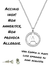Collana donna acciaio inox