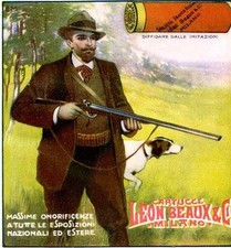G.E.Malerba-LEON BEAUX-cartucce-fucile-lepre-autista