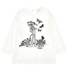 MONNALISA T-shirt over panna