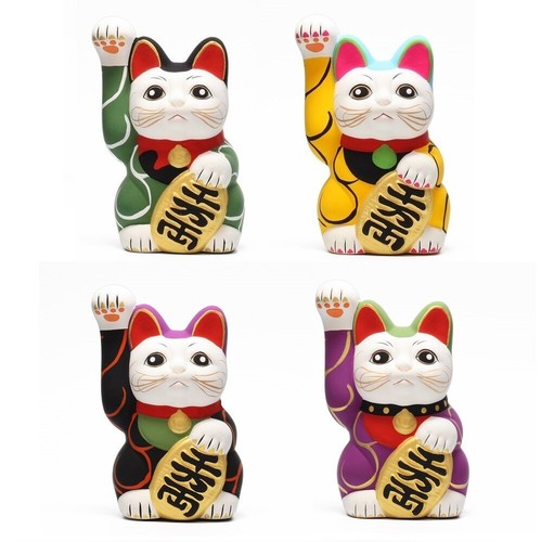Maneki neko tradizionale - in,