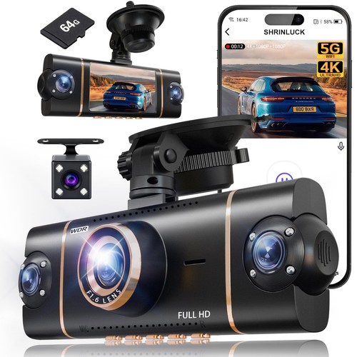 Dash cam canali 360 - cam, 360°