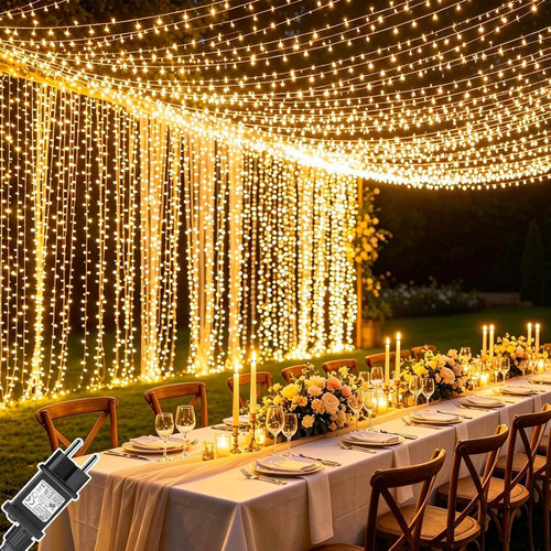 Luci esterno cascata 600 - esterno, led