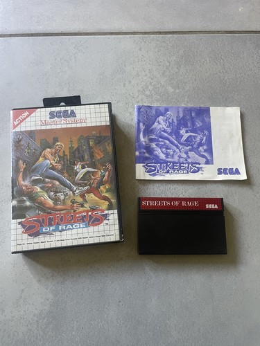 Jeu master system - streets, of